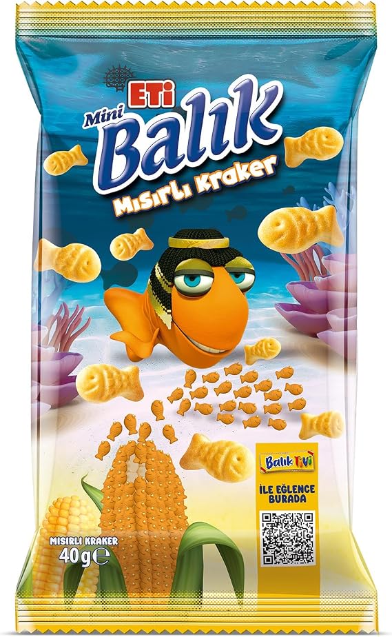 Eti Balık Mini Mısırlı 40 g