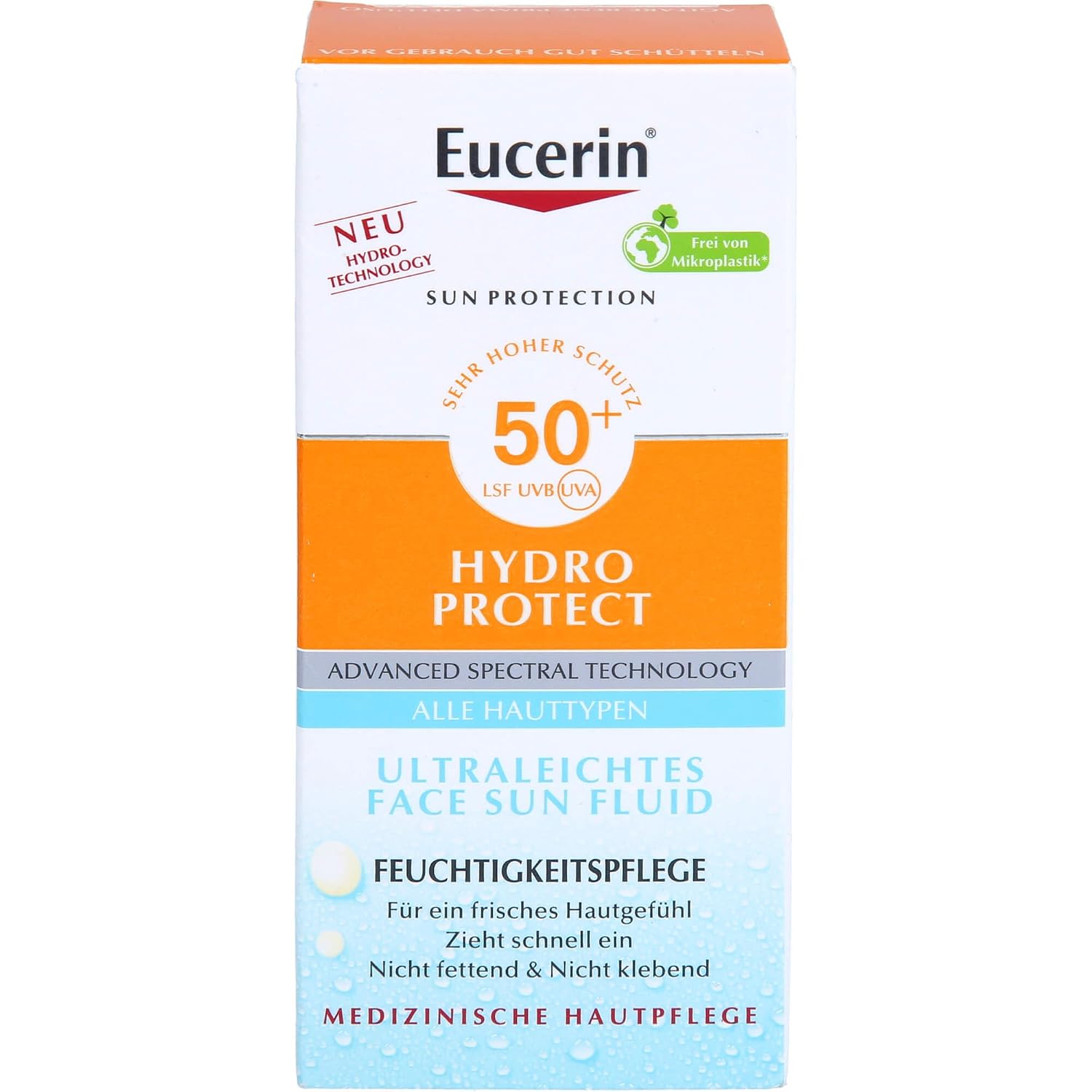 Eucerin Hydro Protect Ultralight Face Sun Fluid SPF 50 50 ml Cream