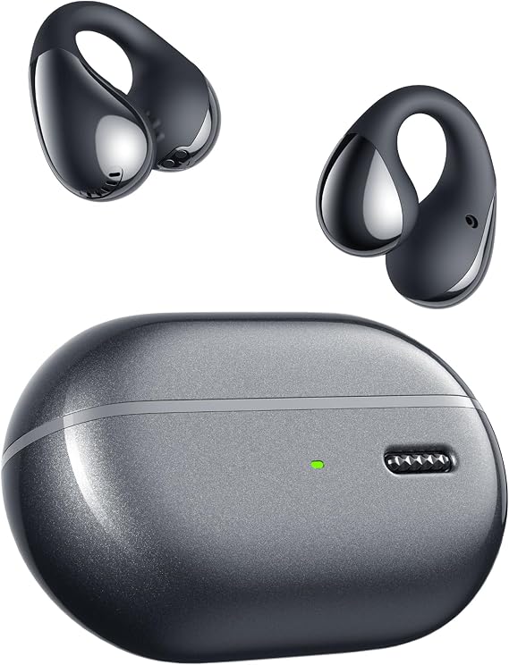 SoundPEATS PearlClip Pro Hi-Res LDAC ENC OWS Kablosuz Bluetooth 6.0 Kulaklık Siyah