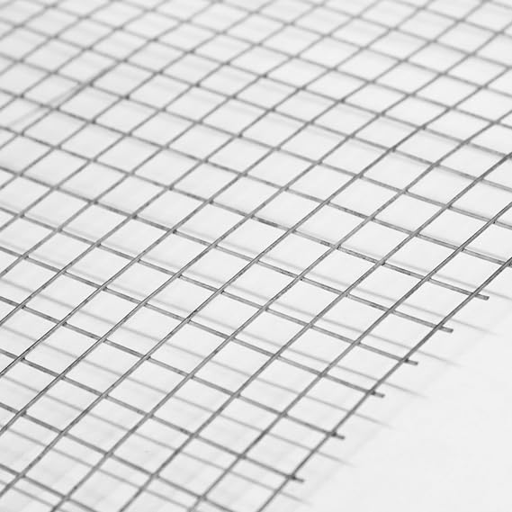 Suregreen Galvanised Welded Wire Mesh Panels | 19 Gauge | 10 Pack | 0.91m x 0.60m | 1" Holes