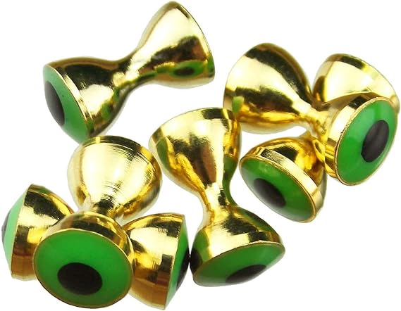 Spirit River Real Eyes Plus 5/32 inch Gold/Chartreuse