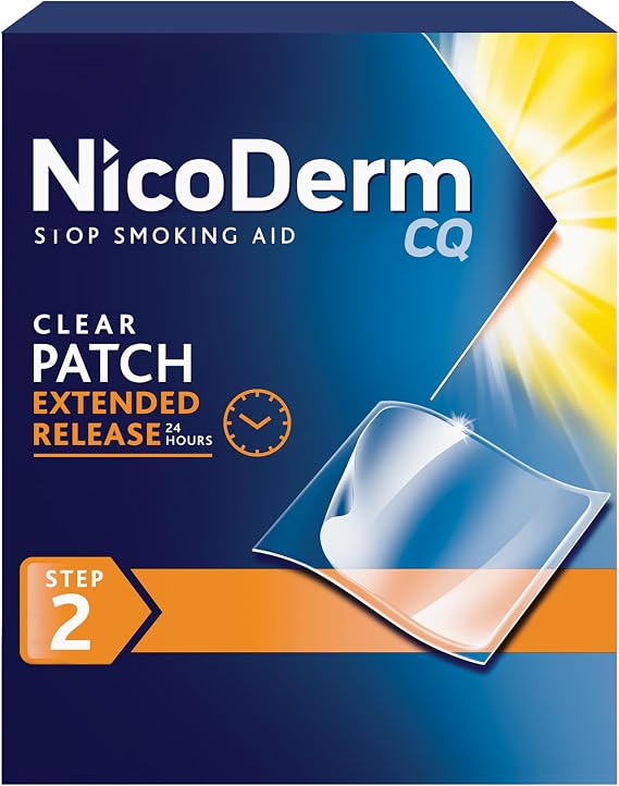 Nicoderm? CQ? 14 mg Step 2 Clear Patches - 14 Count