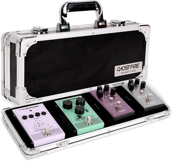 GHOSTFIRE Guitar Multi Effect Pedal Case 15.9x5.5x2.8in, T-EC4