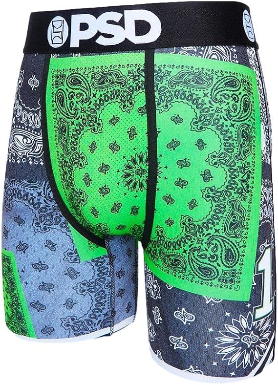 PSD Men's Ja Morant Patchwork Boxer Briefs, Multi, XL