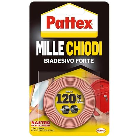 Pattex 1415580 Mounting Tape 19 mm x 1.5 m