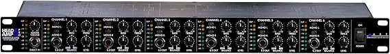 ART HeadAmp6 Pro 6 Channel Professional Headphone Amplifier With EQ