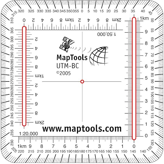 MapTools British Columbia UTM Slots