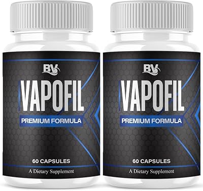 BLUE VIBE Vapofil Premium Wellness and Advanced Health Management Supplement Pills, Vapofil Maximum Strength Advanced Daily Health Support and Overall Wellness Supplement 2 Pack - 120 Capsules