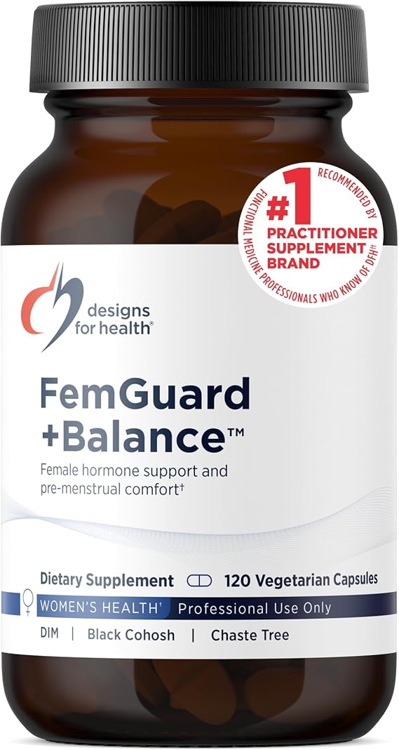 Designs for Health FemGuard+ for Women, Mood & Estrogen, 120 Capsules