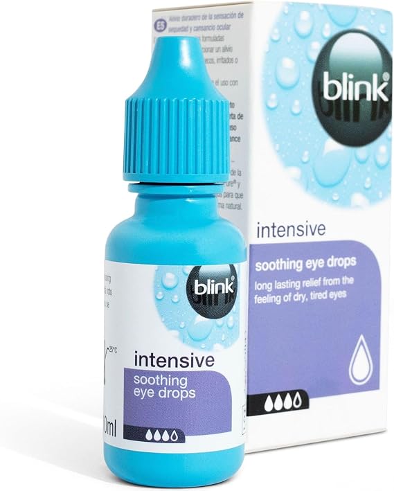 Blink Intensive Eye Drops for Dry Eyes, 10 ml
