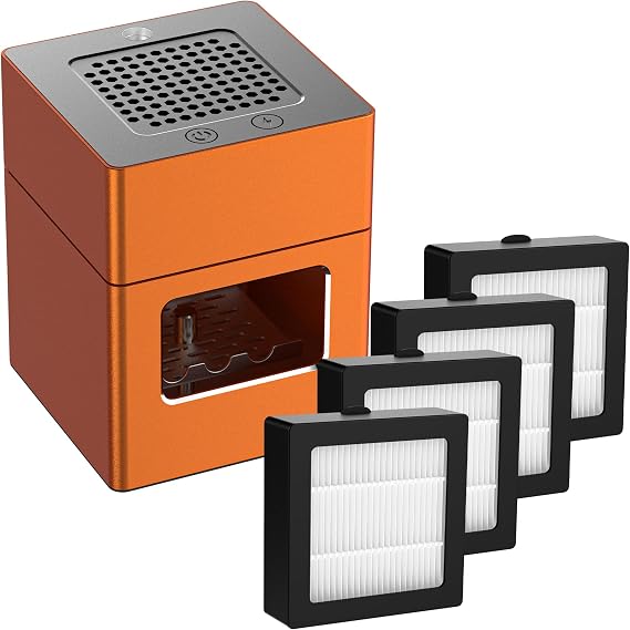 AP078 Multifunctional Smokeless Ashtray and Replaceable Filter(4 pack)