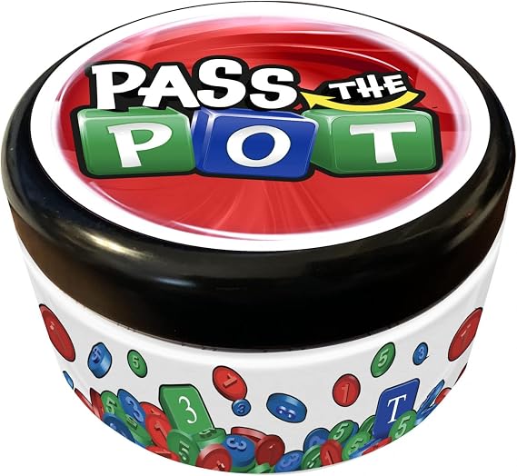 R&R Games Pass The Pot, Family Game, Dice Games for Game Nights, Family Games for Kids and Adults, Endless Fun