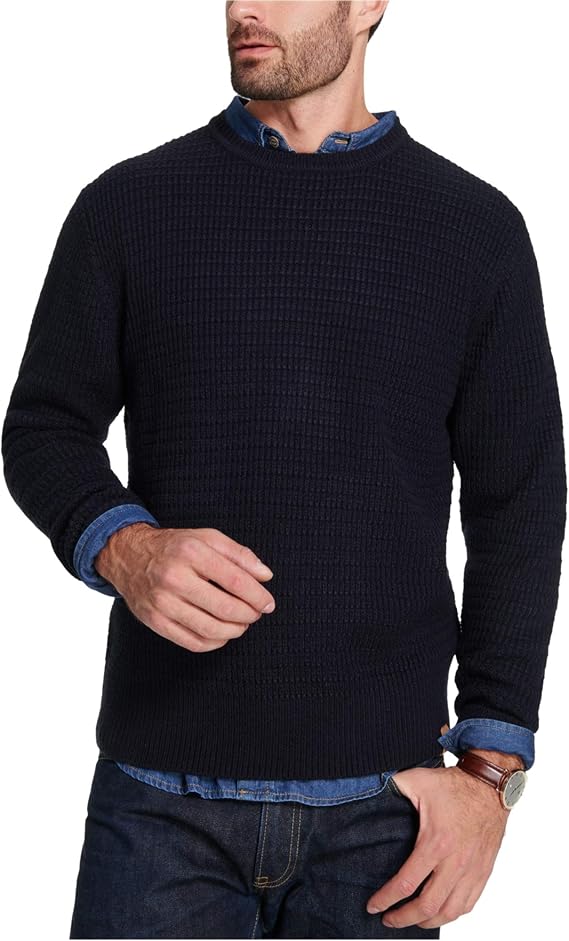 Weatherproof Mens Vintage Textured Pullover Sweater