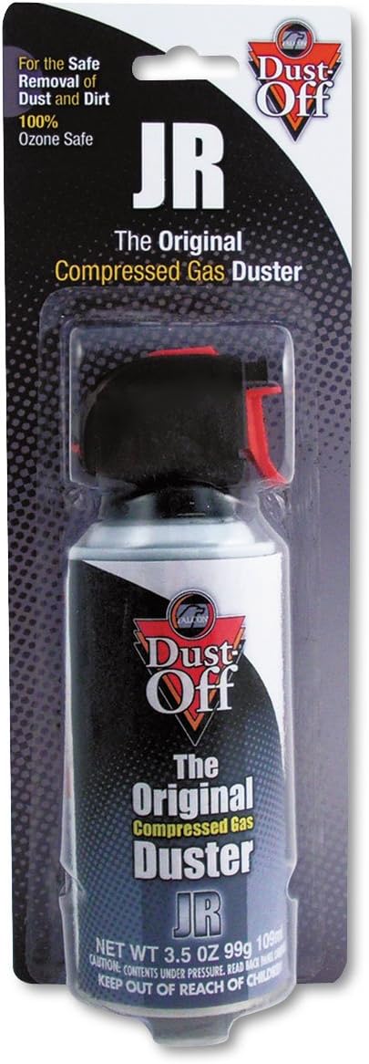 Disposable Compressed Air Duster, 3.5 oz Can
