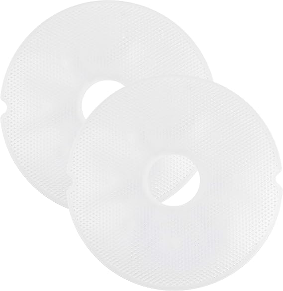 NESCO LM-2-6 Round Plastic Mesh 13 1/2" Clean-A-Screens, for Dehydrators, (Pack of 2)