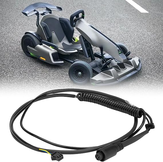 Frame Spring Wire Cable for Ninebot GoKart Kit/Go Kart PRO, Power Connection Cables Frame Spring Accessories, Replace Parts Replacement for Segway for Ninebot
