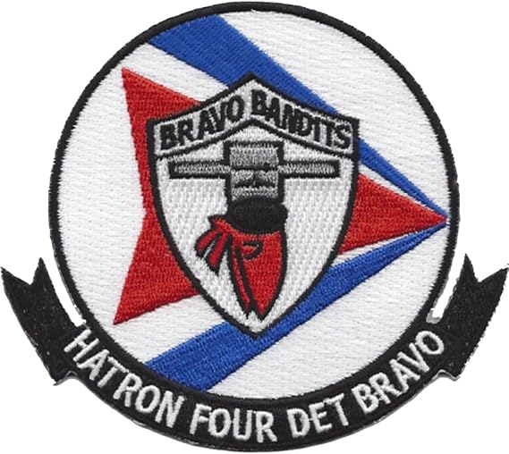 VAH-4 Det. Bravo Heavy Attack Squadron Four Collectible Novelty Patch