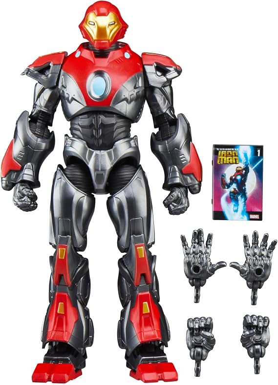 Hasbro Marvel Legends Series Ultimate Iron Man Aksiyon Figürü, Marvel Comics