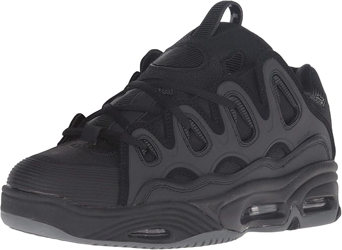 Osiris D3 2001 Black Black Mens Skate Trainers Shoes -12 UK