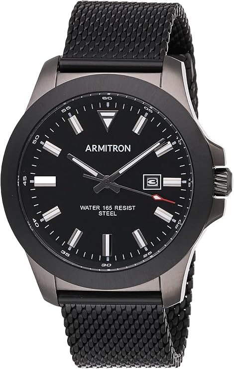 Armitron Men's Date Function Mesh Bracelet Watch, 20/5527
