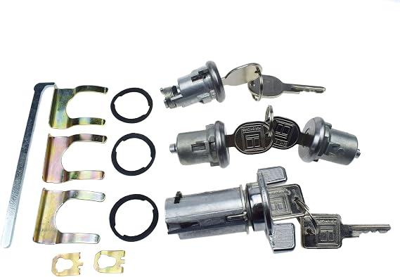 Automobile accessories Ignition & Door & Trunk Lock Cylinder Keys For Chevrolet For Pontiac For Oldsmobile DL1580 TL1575 DL1525 TL1523 TL609 High performance(Kit 004)