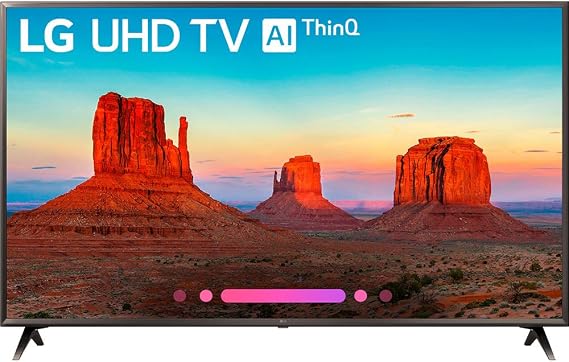LG Electronics 65UK6300PUE 65-Inch 4K Ultra HD Smart TV (2018 Model)