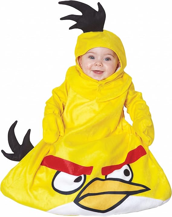 Paper Magic Yellow Angry Birds ホオジロコスチューム衣装