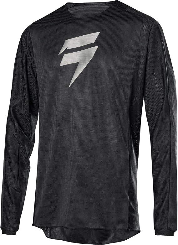 Shift MX by Fox Racing White Label Dirt Bike MX Motocross Offroad & ATV Jerseys - Dead Eye Black, L