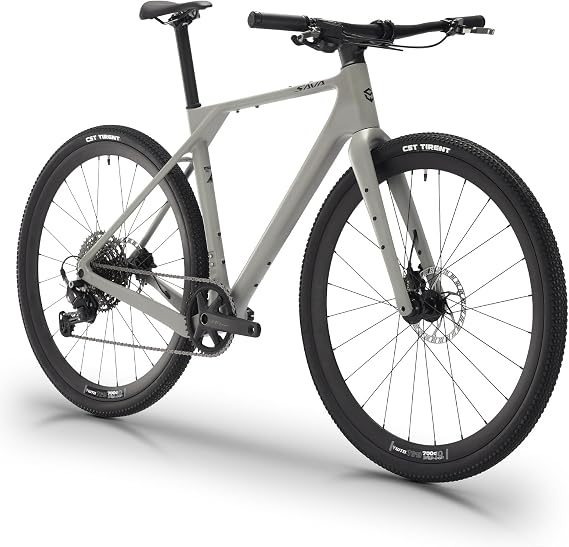 SAVADECK Carbon Gravel Bike - T800 Carbon Frame & Fork | Shimano U6000 11-Speed Groupset | Hydraulic Disc Brakes | 700CX40mm All-Terrain Tires | Men & Women RoadOff-Road Bicycle