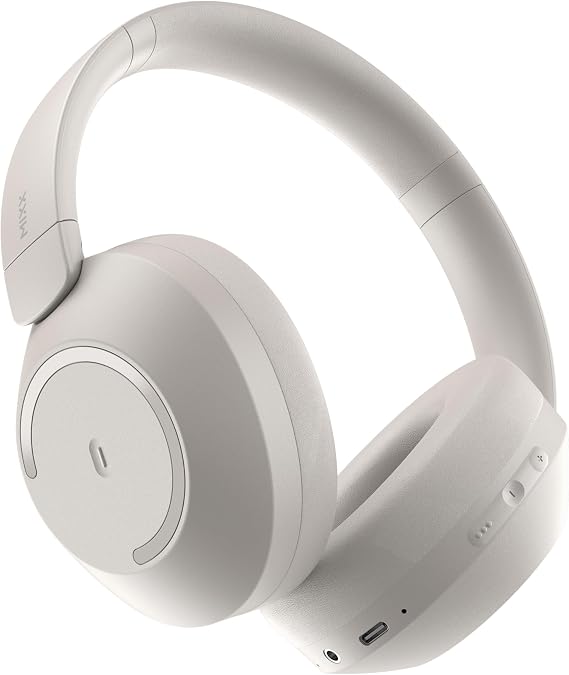 MIXX StreamQ C2 Over-Ear Wireless Stereo Headphones, Sand