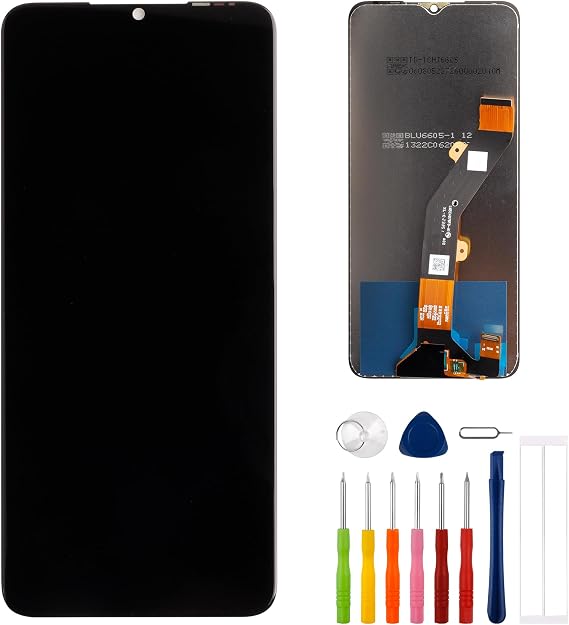 LCD Display Touch Screen Assembly for ZTE Blade A54 6.6" LCD Digitizer Touch Screen Assembly with Tools
