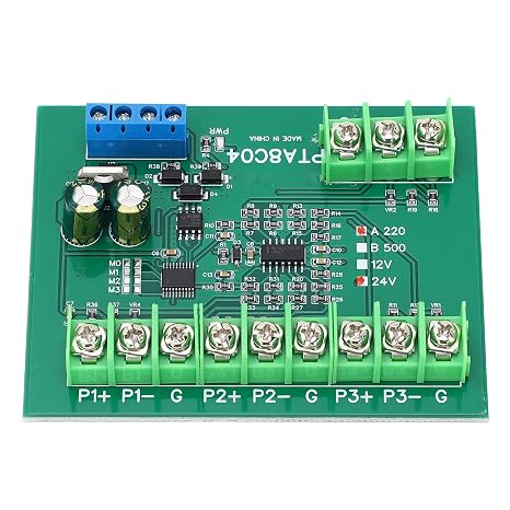 4 Channel Temperature Sensor Module, PT100 RTD RS485 Temperature Sensor Board, Temp Acquisition Collector (A220 DC24V)