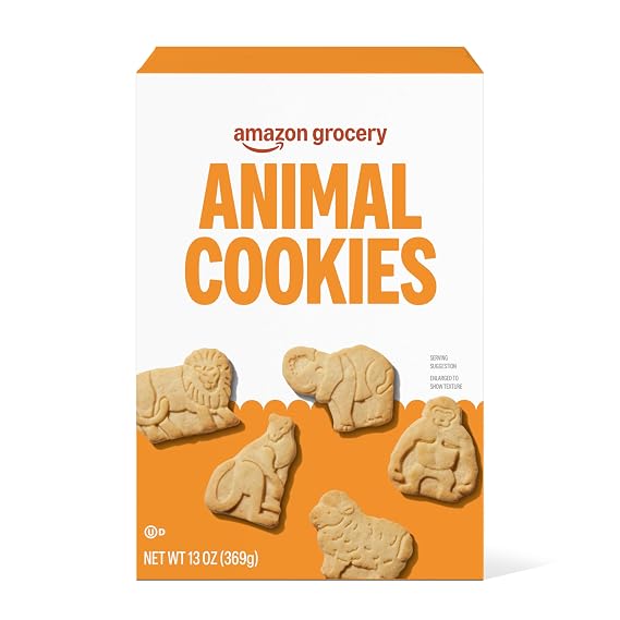 Amazon Grocery, Animal Cookies, 13 Oz