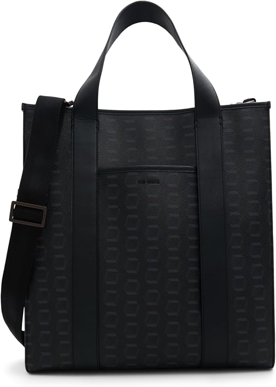 Ted Baker Men's Harrison Tote Bag, Black Graphic