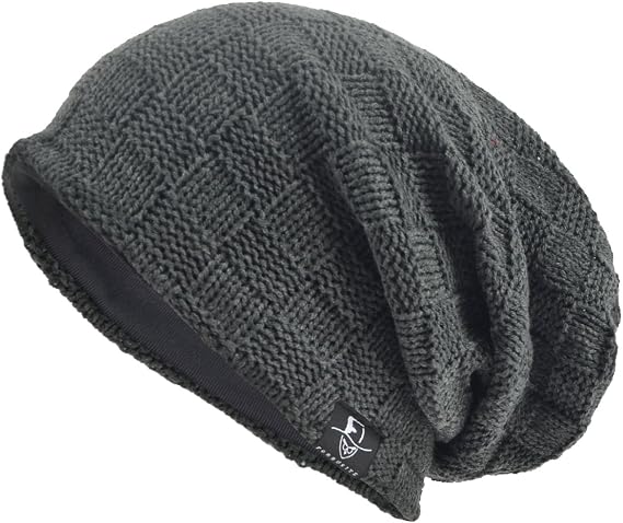 VECRY Men's Slouch Beanie Skull Cap Long Baggy Hip-Hop Winter Summer Hat