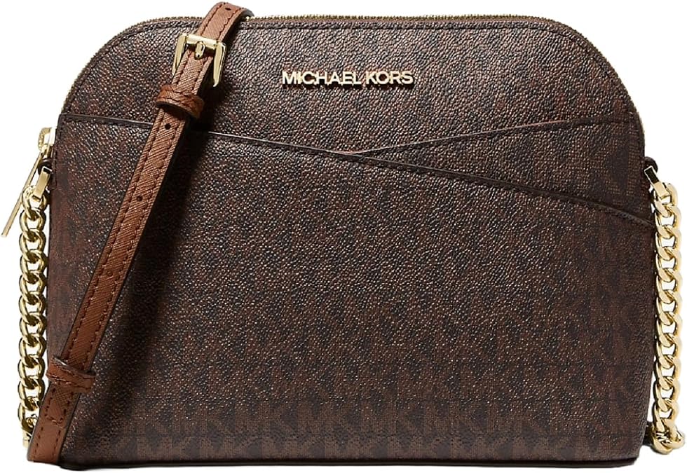 Michael Kors Womens Jet Set Travel Large Logo Satchel
