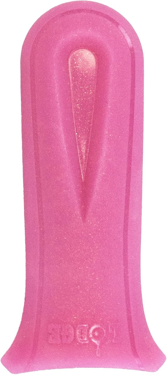 Lodge Silicone Deluxe Hot Handle Holder, Roller-Disco Pink
