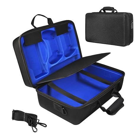 LVKAYCE Hard Shell Carrying Case Compatible with PS5 SLIM 2023