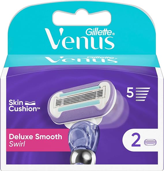 Gillette Venus Swirl Replacement Women's Razor 2-pack