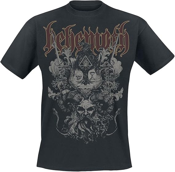 Behemoth Herald Men's T-Shirt Black Band Merch Bands