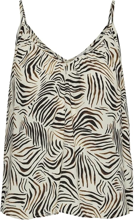 VERO MODA VMKARMYN SHORT SINGLET TOP VMA Tişört Kadın