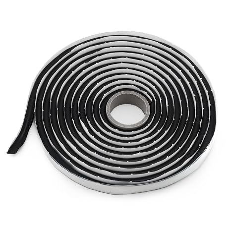 Butyl Tape, 15 FT x 3/8", Butyl Sealant Tape, 1 Roll