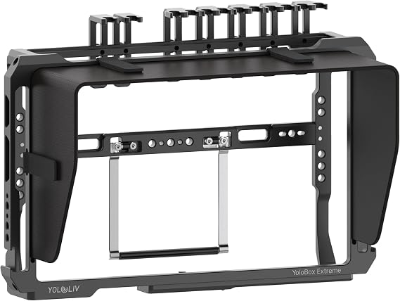 YoloLiv YoloBox Extreme Cage, Aluminum Protective Rig with Cold Shoe Mounts