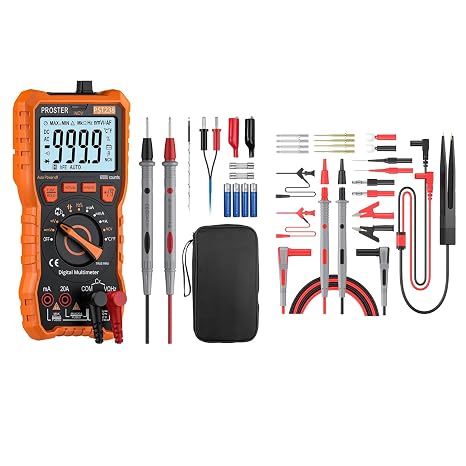 Proster Digital Multimeter - Test Lead Kit