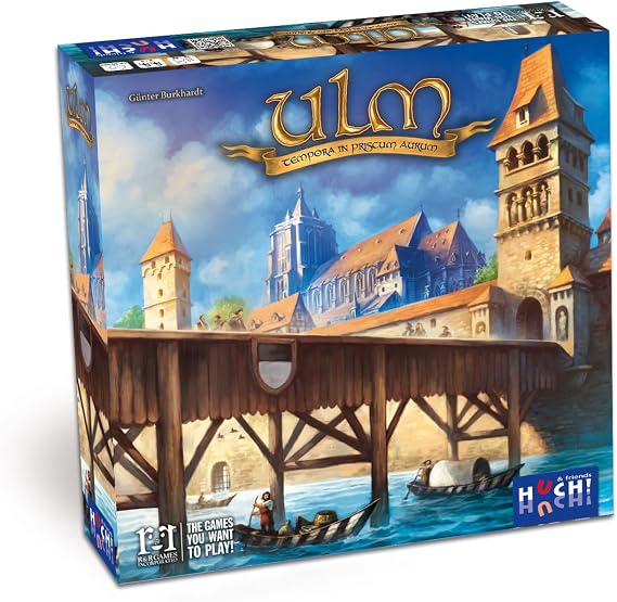 R&R Games ULM, Family Board Game, Strategy Game for Teens and Adults, Board Games for Family Night