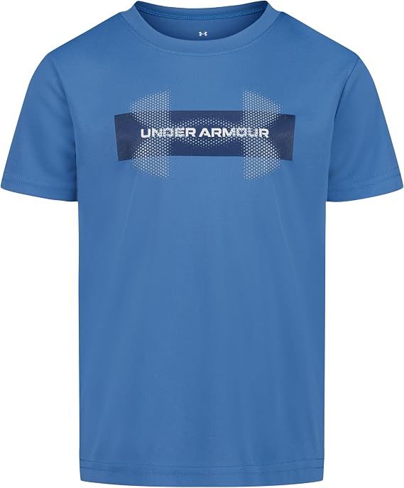 Under Armour Boys' Short Sleeve Logo Graphic T-Shirt, Relaxed Fit