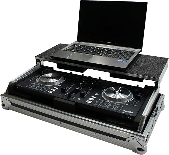 DJ Flight Case Fits Numark Mixtrack 3 Glide Laptop Stand Harmony Cases