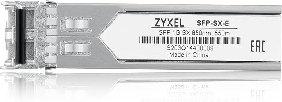 Zyxel Gigabit Transciever Module 10 Pack | LC 850nm 550m | Multi-Mode | DDMI Support [SFP-SX-E]