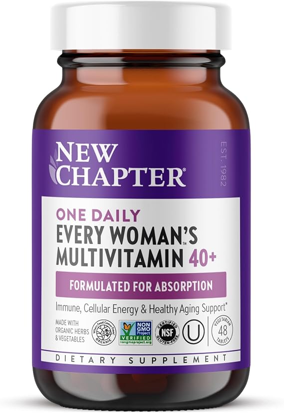New Chapter Every Woman's One Daily 40+ Multivitamin, 48 Tablets