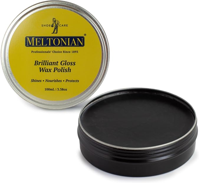 Meltonian Wax Polish Paste For Brilliant Gloss | Shines, Nourishes, Protects |